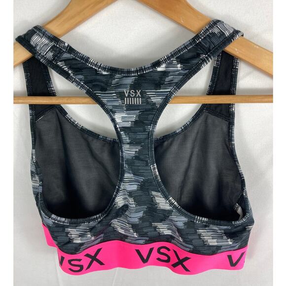 VS Sport Abstract Racerback Sports Bra Size Small - Picture 3 of 4